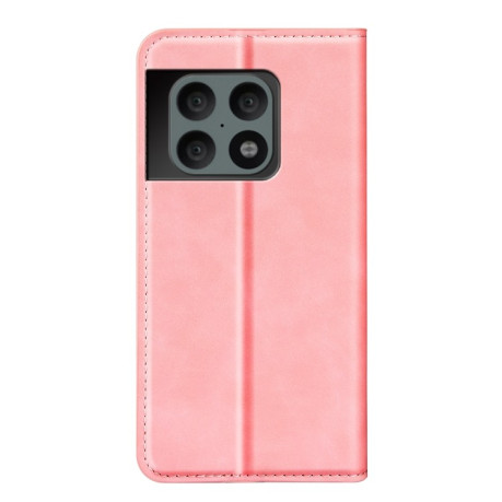 Чохол-книжка Retro Skin Feel Business Magnetic на OnePlus 10 Pro 5G - рожевий