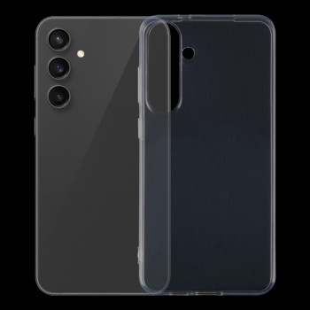 Ультратонкий силиконовый чехол 0.75mm на Samsung Galaxy S24+ - прозрачный