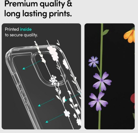 Оригінальний чохол Spigen Cyrill Cecile для iPhone 12 Pro Max - Flower Garden