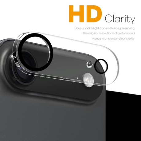 Защитное стекло на камеру NORTHJO Camera Lens Protector 3D Night Shot для iPhone Air - черное
