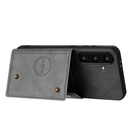 Протиударний чохол Double Buckle для Samsung Galaxy A36 5G - сірий