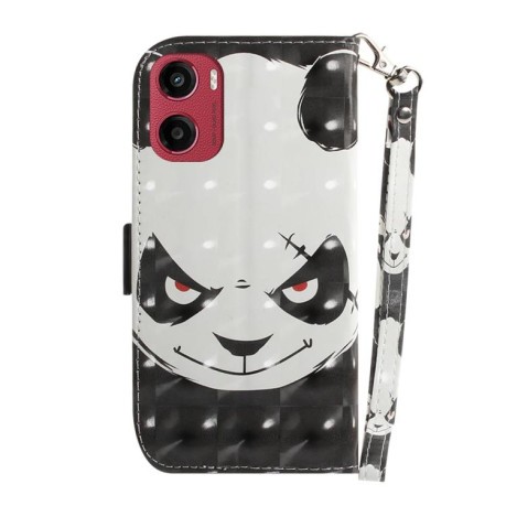 Чехол-книжка 3D Painting для Motorola Moto G05 / E15 5G Global - Bear