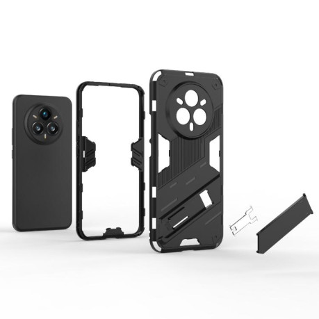 Противоударный чехол Punk Armor для Realme 14 Pro+ 5G - черный