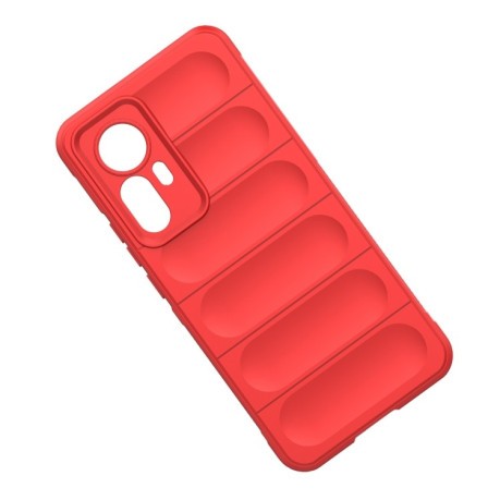 Силиконовый чехол Magic Flannel для Xiaomi Redmi K50 Ultra / Xiaomi 12T/12T Pro- темно-серый