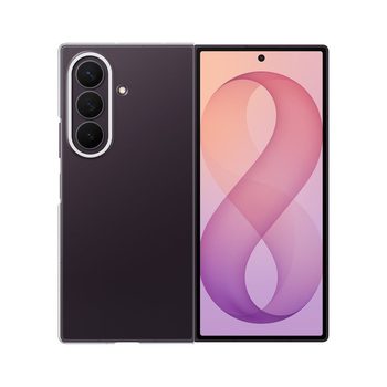 Оригінальний чохол Samsung Clear Case 0.8 mm + 2 pcs. of anti-reflective film на Samsung Galaxy Fold 8 Ultra — прозорий