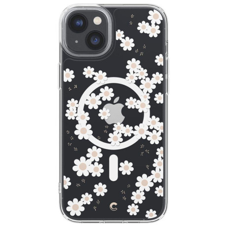 Оригинальный чехол Spigen Cyrill Cecile для iPhone 14 Plus - White Daisy