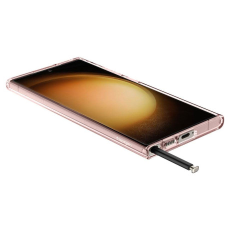 Оригінальний чохол Spigen Ultra Hybrid для Samsung Galaxy S23 ULTRA - ROSE CRYSTAL