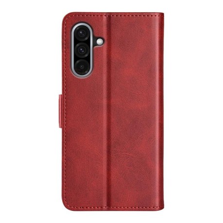Чохол-книжка Dual-side Magnetic Buckle  для Samsung Galaxy A36 - червоний