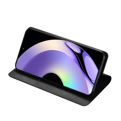 Чехол-книжка Retro-skin Business Magnetic на Realme 10 Pro 5G - черный