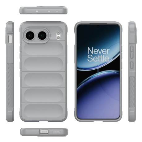 Силиконовый чехол Magic Flannel для OnePlus Nord 4 5G Global - серый