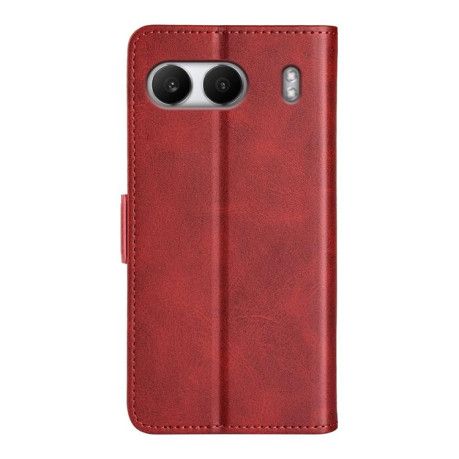 Чохол-книжка Dual-side Magnetic Buckle для OnePlus Nord 4 - червоний