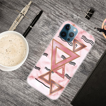 Противоударный чехол Marble Pattern B Series для iPhone 13 Pro - GK-A5