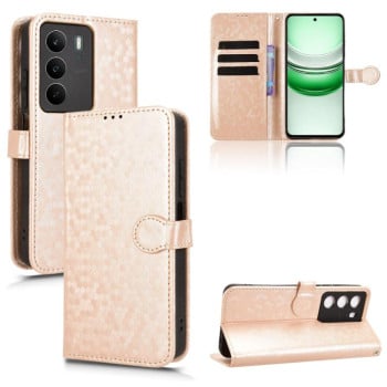 Чохол-книжка Honeycomb Dot для Realme C71 4G - золотий