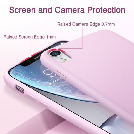 Силиконовый чехол ESR Yippee Series Silicone на iPhone XR-розовый