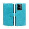 Чехол-книжка Calf Texture Buckle для Realme GT Neo 5 5G / GT3 5G - синий