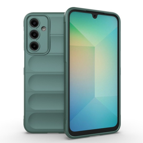 Силіконовий чохол Magic Flannel для Samsung Galaxy A16 5G - зелений