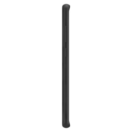 Оригинальный чехол Spigen Silicone Fit для Samsung Galaxy S10+ Plus Black