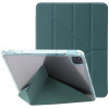 Чохол-книжка Clear Acrylic Demation Leather для iPad Pro 12.9 2022 / Air 13 2024 - зелений