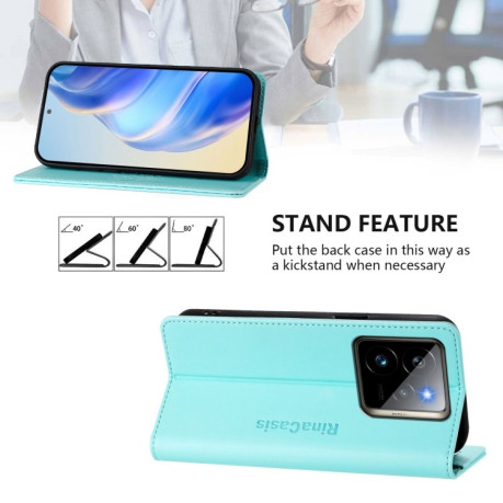 Чехол-книжка Retro Skin Feel Business Magnetic на Realme GT 7 Pro 5G - зеленый