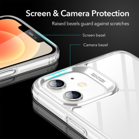 Протиударний чохол ESR Ice Shield Series для iPhone 12 Mini - прозорий