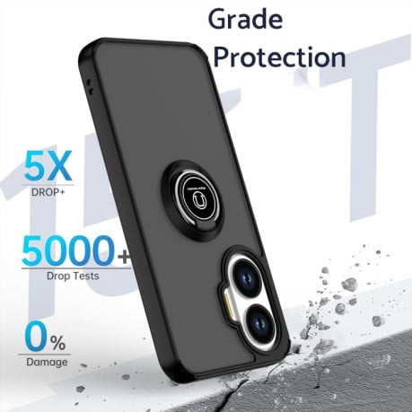 Чехол Q Shadow 1 Series с подставкой на Xiaomi Poco F7 - красный