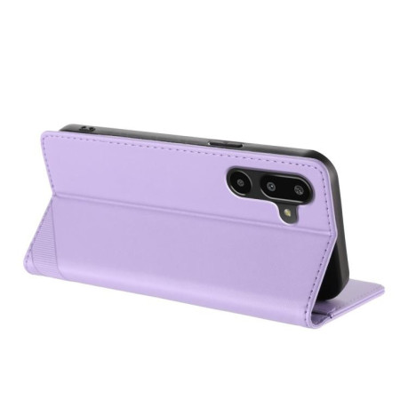 Чехол-книжка Embossed Multi-functional Wallet Retro Leather на Samsung Galaxy F16 5G / M16 5G - фиолетовый