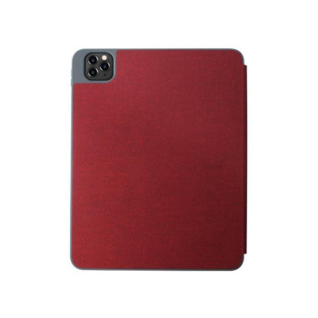 Противоударный чехол-книжка Mutural YASHI Series на iPad Pro 12.9 (2020) - красный