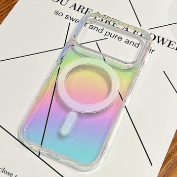 Чохол Gradient Color MagSafe Airbag для iPhone 17 Pro Max - Rainbow