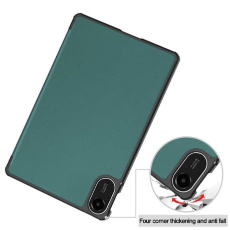 Чехол 3-fold Smart Cover для Xiaomi Redmi Pad 2 - зеленый