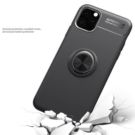 Противоударный чехол lenuo на iPhone 11Pro Max-черно-синий