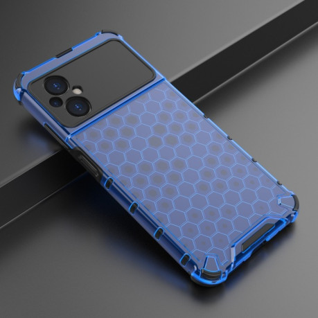 Протиударний чохол Honeycomb на Xiaomi Poco M5 - синій