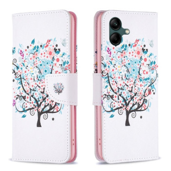 Чохол-книжка Colored Drawing Pattern для Samsung Galaxy A05 - Tree