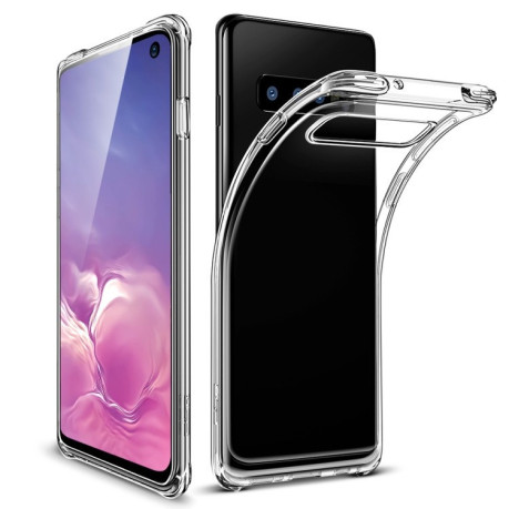 Ультратонкий ударозащитный силиконовый чехол ESR Essential Zero Clear Series на Samsung Galaxy S10- прозрачный