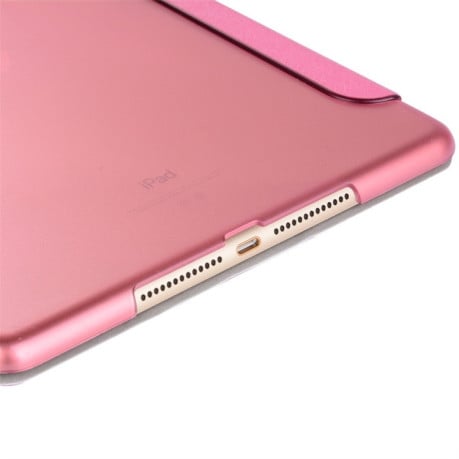 Чохол-книжка Silk Texture на iPad 9/8/7 10.2 (2019/2020/2021) -рожеве золото