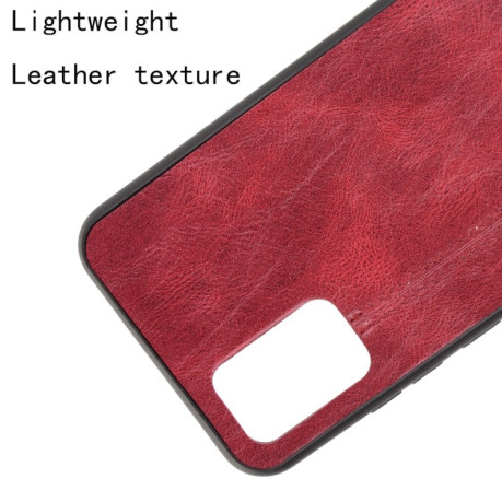 Ударозащитный чехол Sewing Cow Pattern на Samsung Galaxy A02s - красный