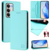 Чехол-книжка RC01 Dual-Folded Magnetic Suction RFID на Xiaomi Redmi 15 5G / 4G EU 171mm  - зеленый