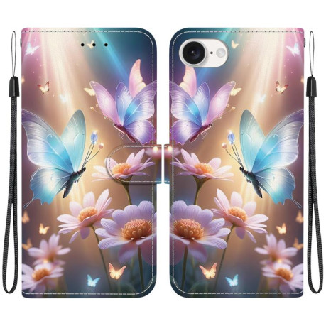Чохол-книжка Colored Drawing Series на iPhone 16e - кольоровий