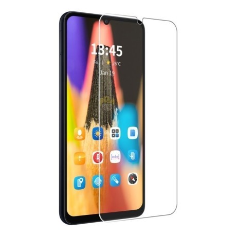 Защитное Стекло ENKAY Hat-prince 026mm 9H для Xiaomi Redmi 14C/Poco C75 - черное