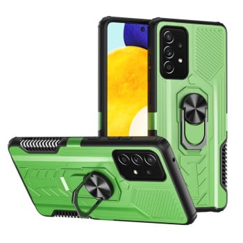 Противоударный чехол Shield Armor для Samsung Galaxy A52/A52s - зеленый