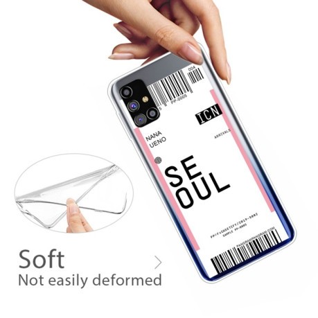 Протиударний чохол Boarding Pass Series Samsung Galaxy M51 - Seoul