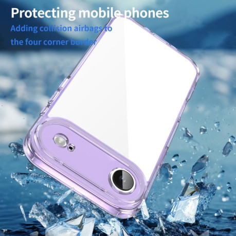 Чехол PC Hybrid TPU Airbag Shockproof для iPhone Air - фиолетовый