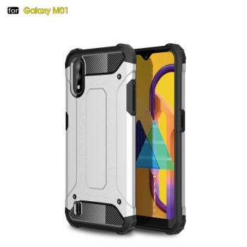 Протиударний чохол Magic Armor Samsung Galaxy M01 - сріблястий