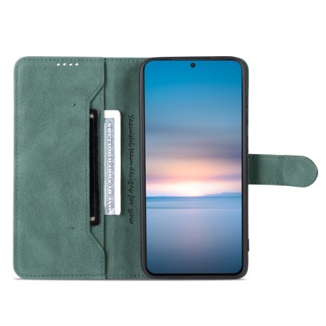 Чехол-книжка AZNS Dream II Skin Feel для Samsung Galaxy S23+ 5G - зеленый