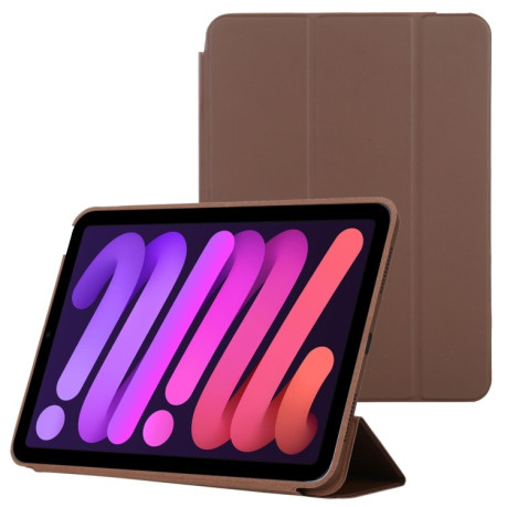 Чохол-книжка 3-fold Solid Smart для iPad mini 6 - коричневий