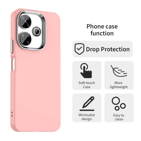 Чохол протиударний Colorful Acrylic Series для Xiaomi Poco M6 4G - рожевий