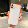 Ударозащитный чехол Acrylic для iPhone 11 Pro Max - оранжевый