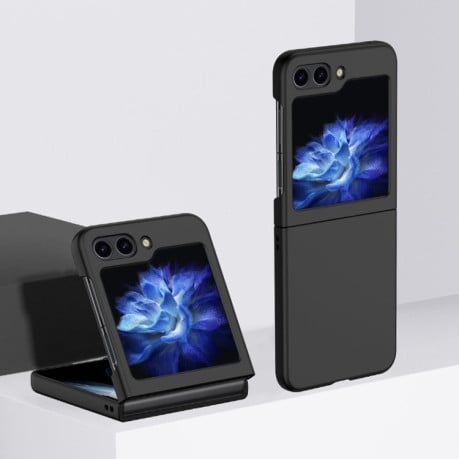 Протиударний чохол 2 Parts Skin Feel PC Full Coverage Shockproof для Samsung Galaxy Flip 6 - чорний