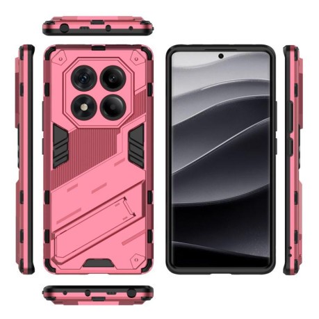 Протиударний чохол Punk Armor для Redmi Note 14 Pro 4G Global - світло-червоний