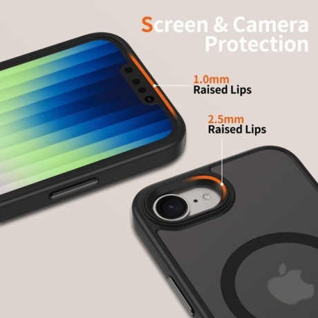 Чехол Tech-Protect MagMat MagSafe для iPhone 16e - Matte Black