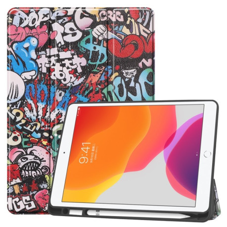 Чохол-книжка Colored Drawing на iPad 9/8/7 10.2 (2019/2020/2021) -Graffiti